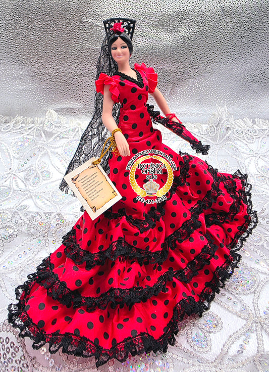 ESTATUA GITANA ESPAÑOLA 10"