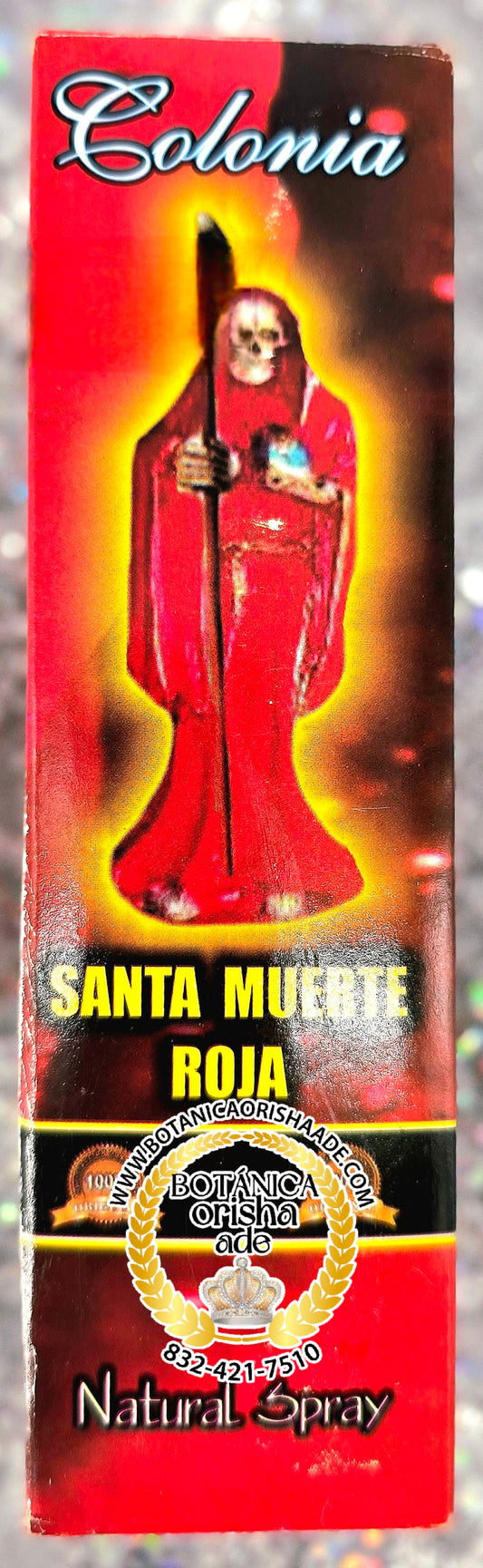 PERFUME DE LA SANTA MUERTE - ROJA