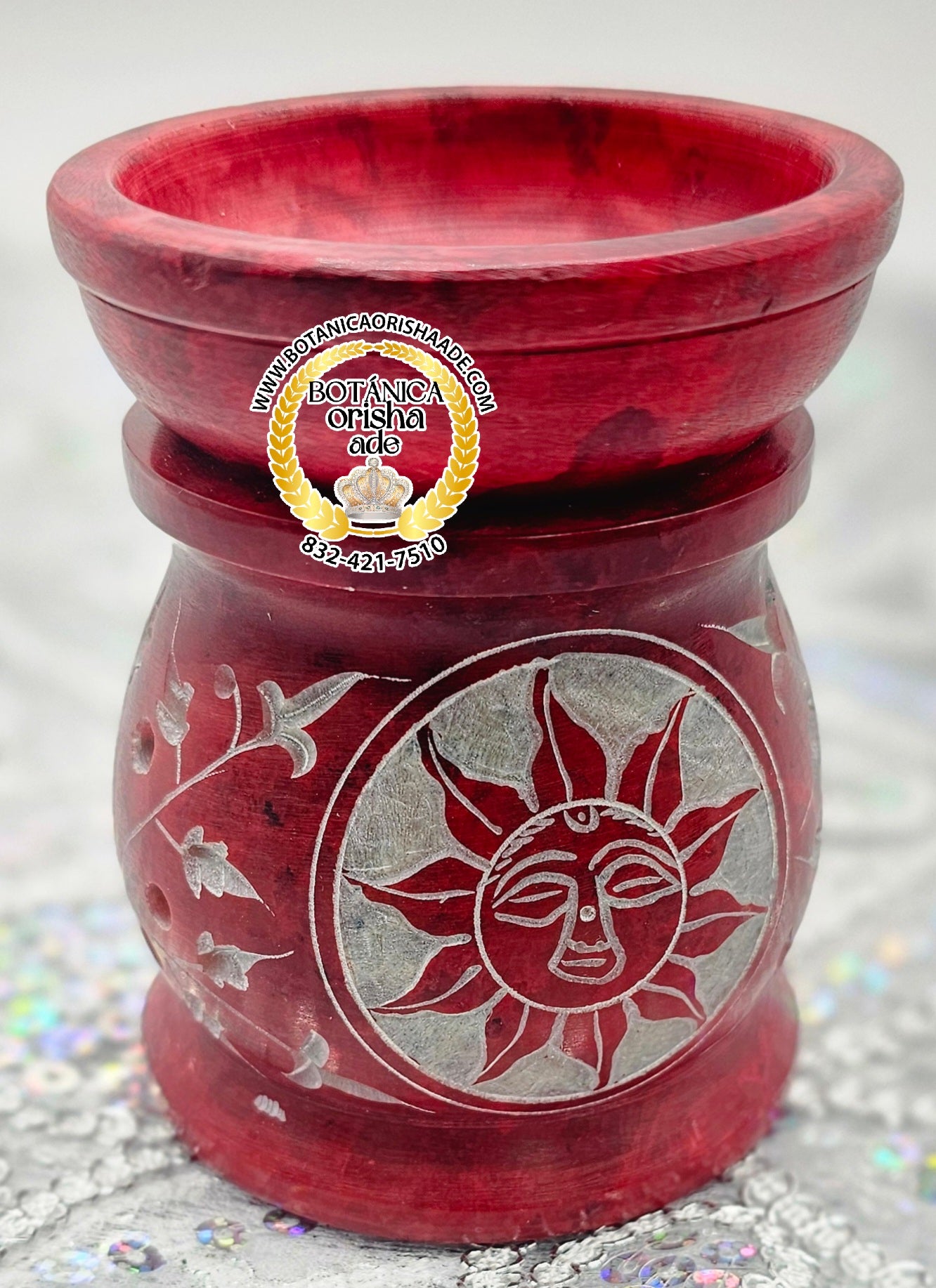 STONE OÍL BURNER RED