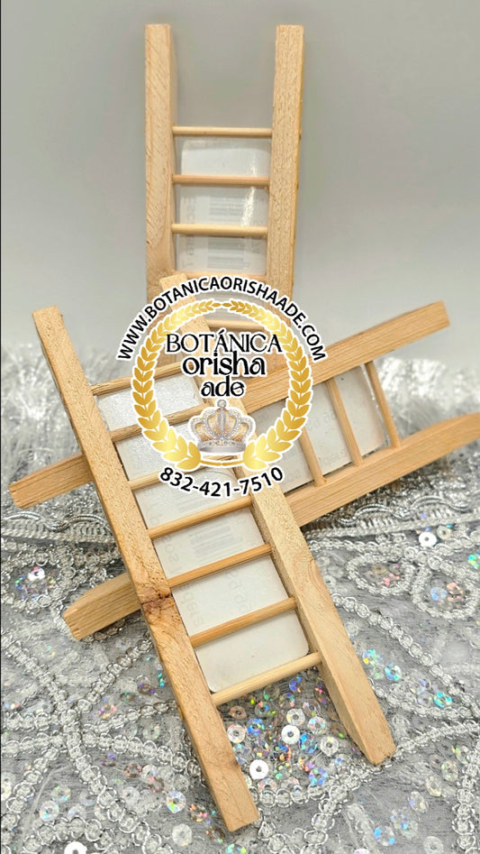 ESCALERA DE MADERA - 7 PASOS