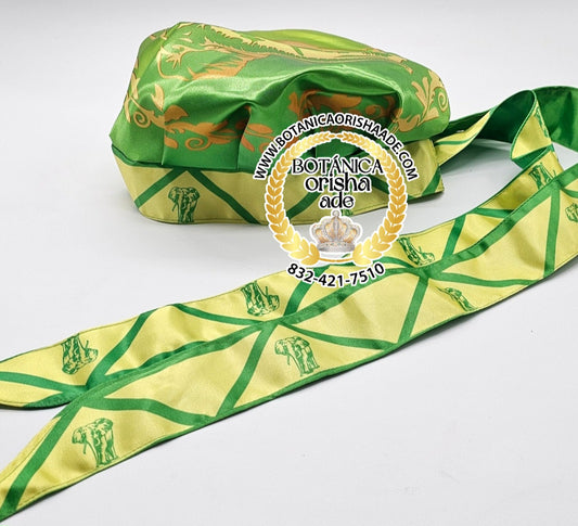 GORRO DE SANTERA DE GALA - ORULA