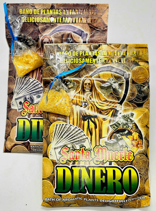 HIERBA SECA SANTA MUERTE DE DINERO