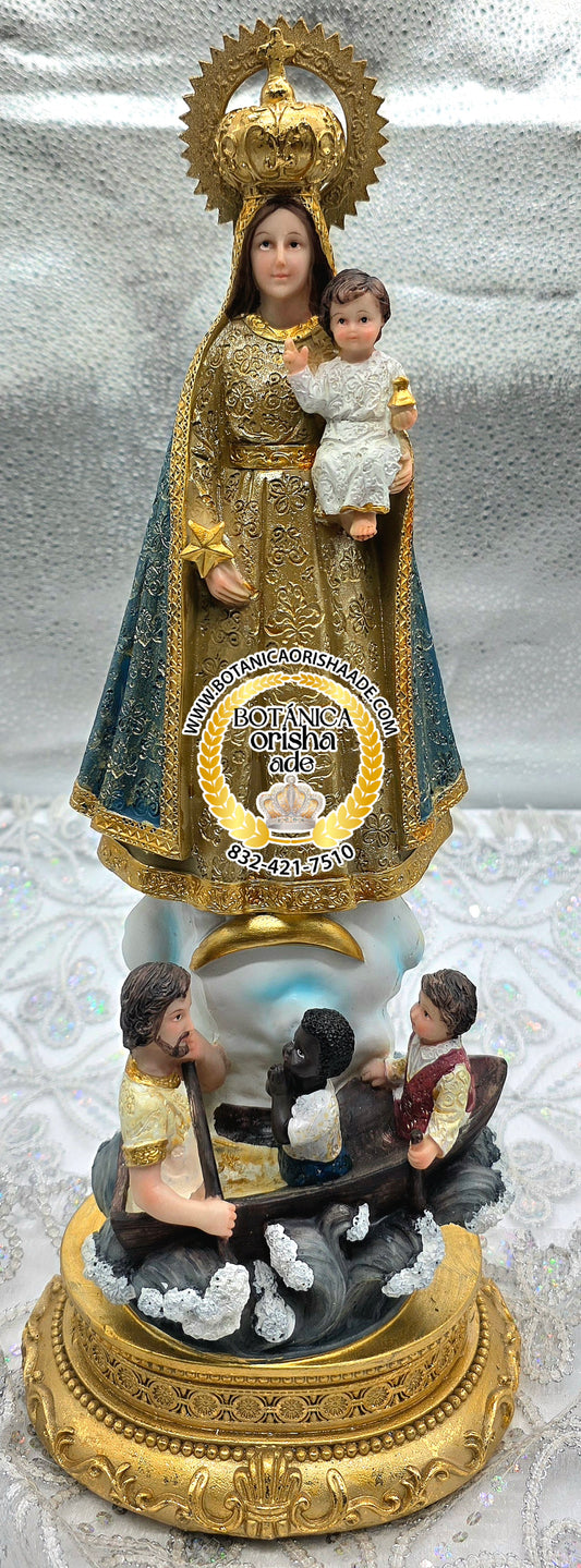 ESTATUA CARIDAD DEL COBRE 16"