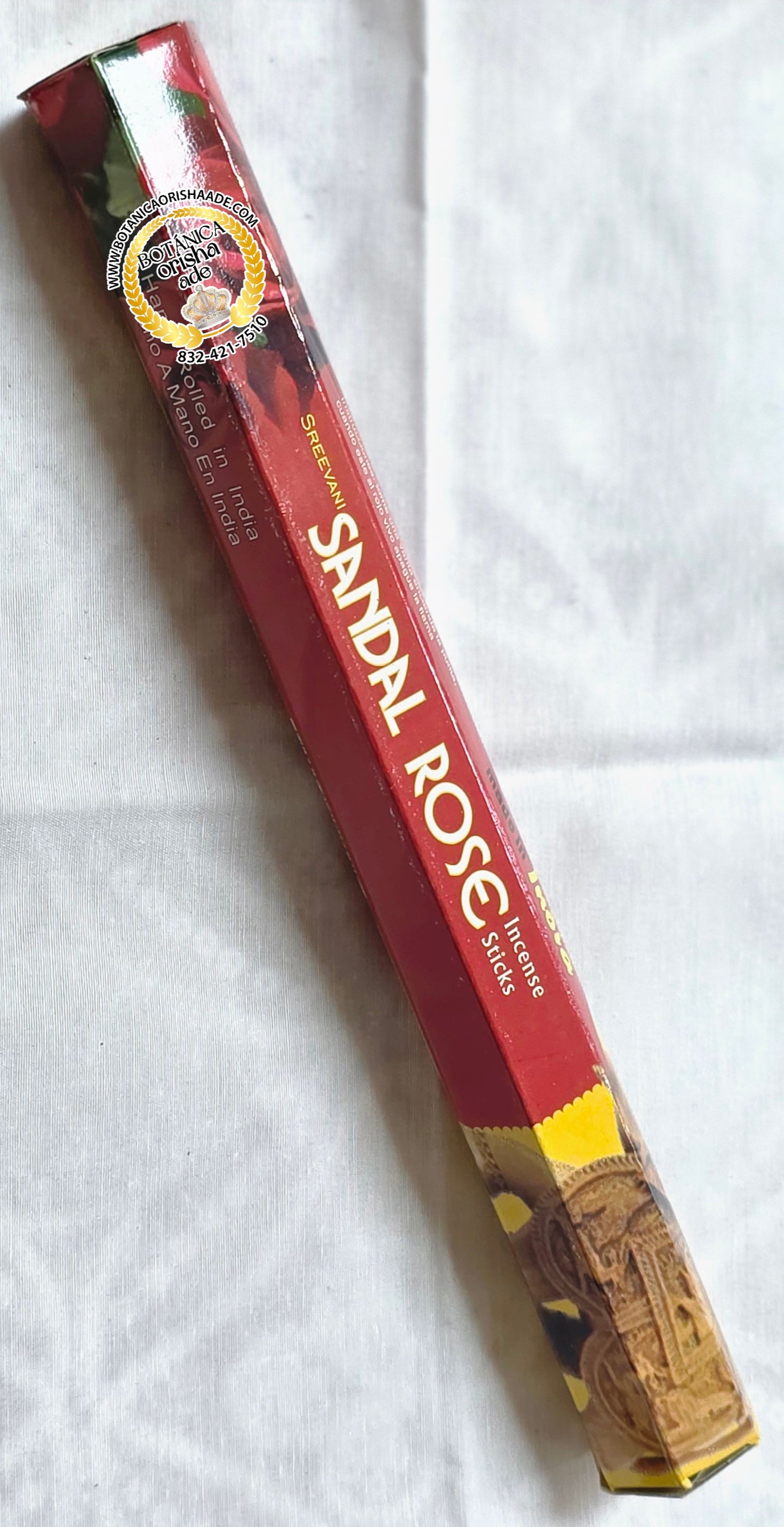 INCENSIO DE PALITO - SANDALO CON ROSA