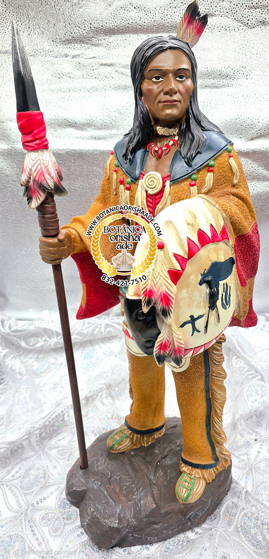 ESTATUA DE INDIO 24"