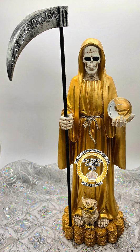SANTA MUERTE DE DINERO ORO 20'