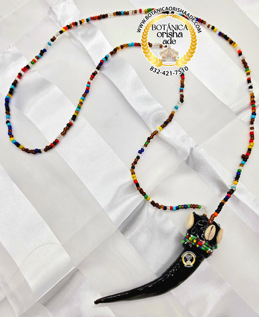 COLLAR DE TARRO DE OZAIN PULIDO PARA CARGAR