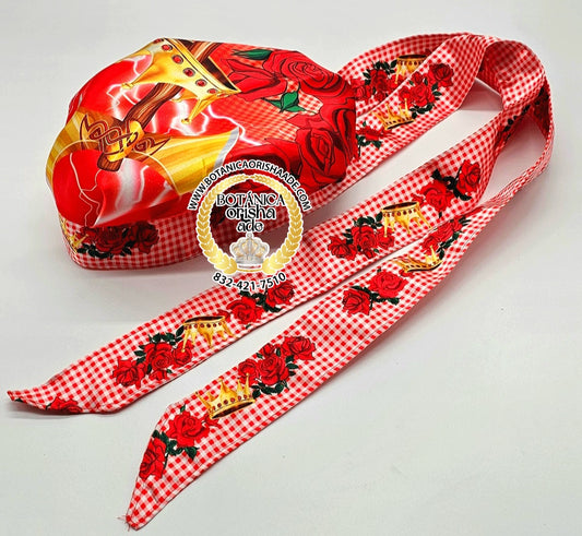 GORRO DE SANTERA DE GALA  - CHANGO