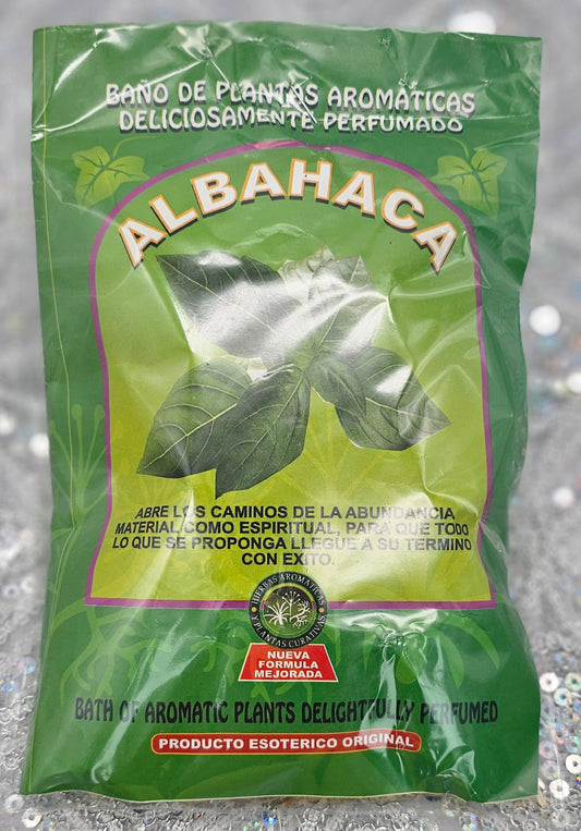 HIERBA SECA-ALBAHACA