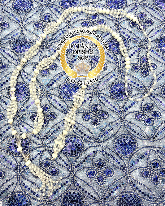 JUEGO IDE CON COLLAR DE GALA - OBATALA